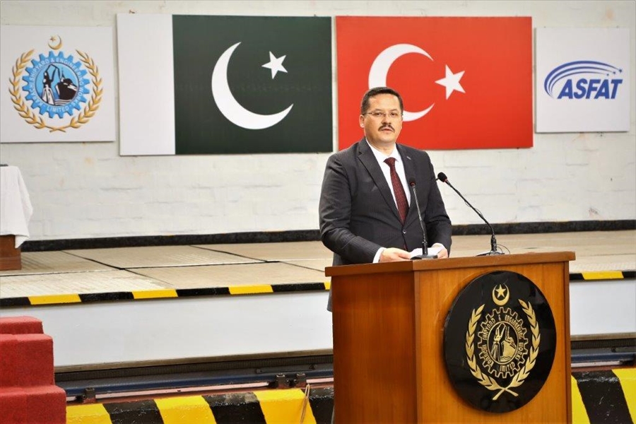 MİLGEM Korvetlerinin 4’üncüsü İçin Pakistan’da Sac Kesim Töreni Gerçekleştirildi